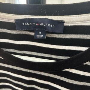 Tommy Hilfiger Monochrome Striped TShirt Dress
